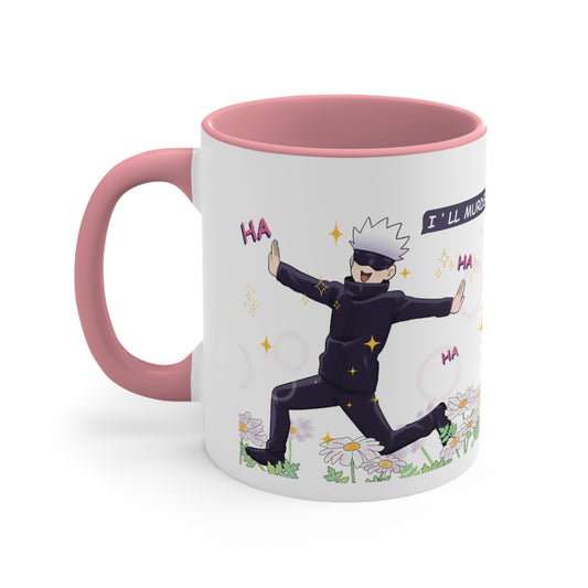 Gojo satoru, domain expansion, gojo mug, gojo anime merchandise, gojo art, gojo ill murder you, anime mug, anime merchandise, jujutsu kaisen merch, jjk merch, jjk mug, catoru mug