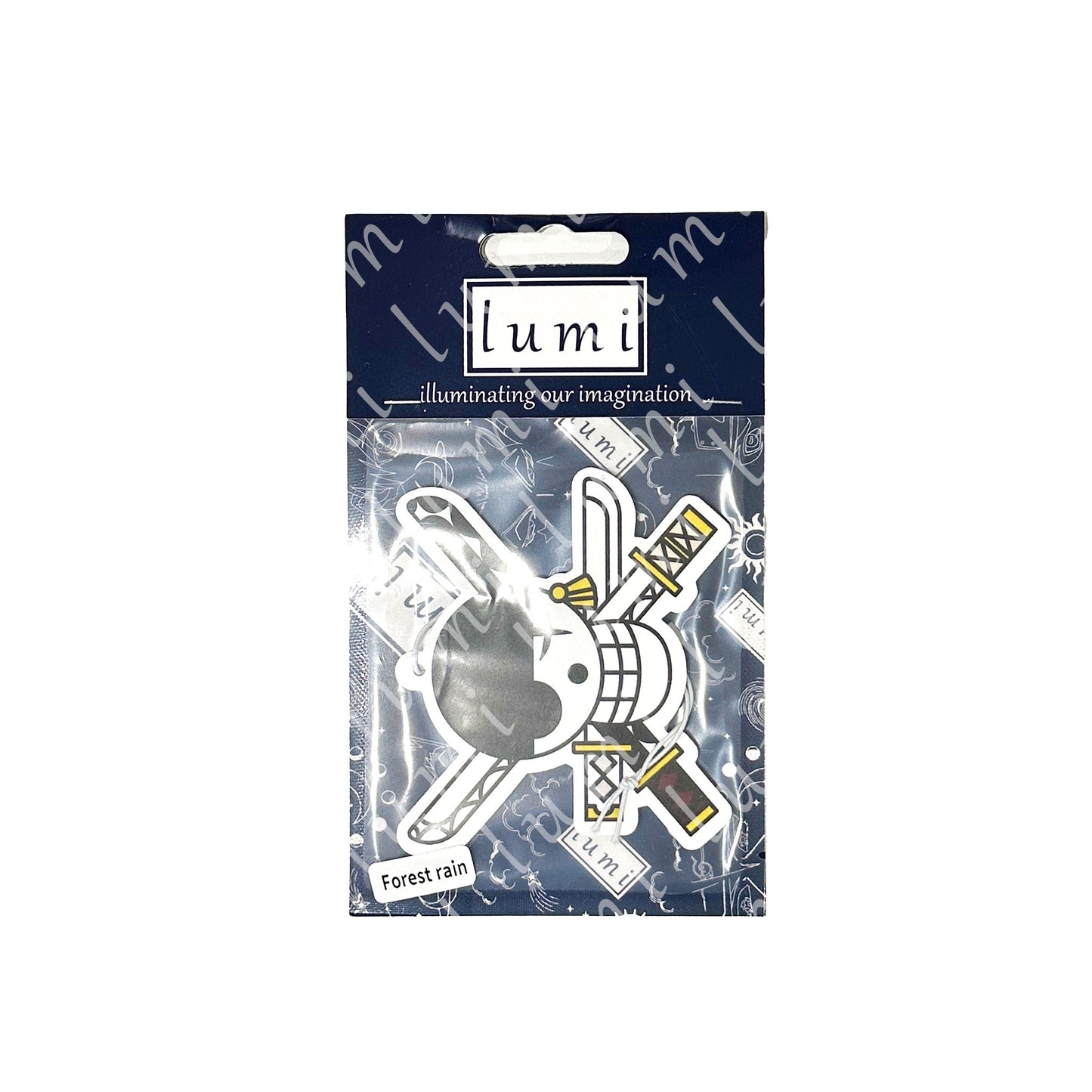 Roronoa Zoro, One Piece anime air freshener, Zoro scent, One Piece Zoro merchandise, Zoro artwork, Straw Hat Pirates, anime merch, best Zoro merchandise for One Piece fans, buy Zoro air freshener online, best one piece merch