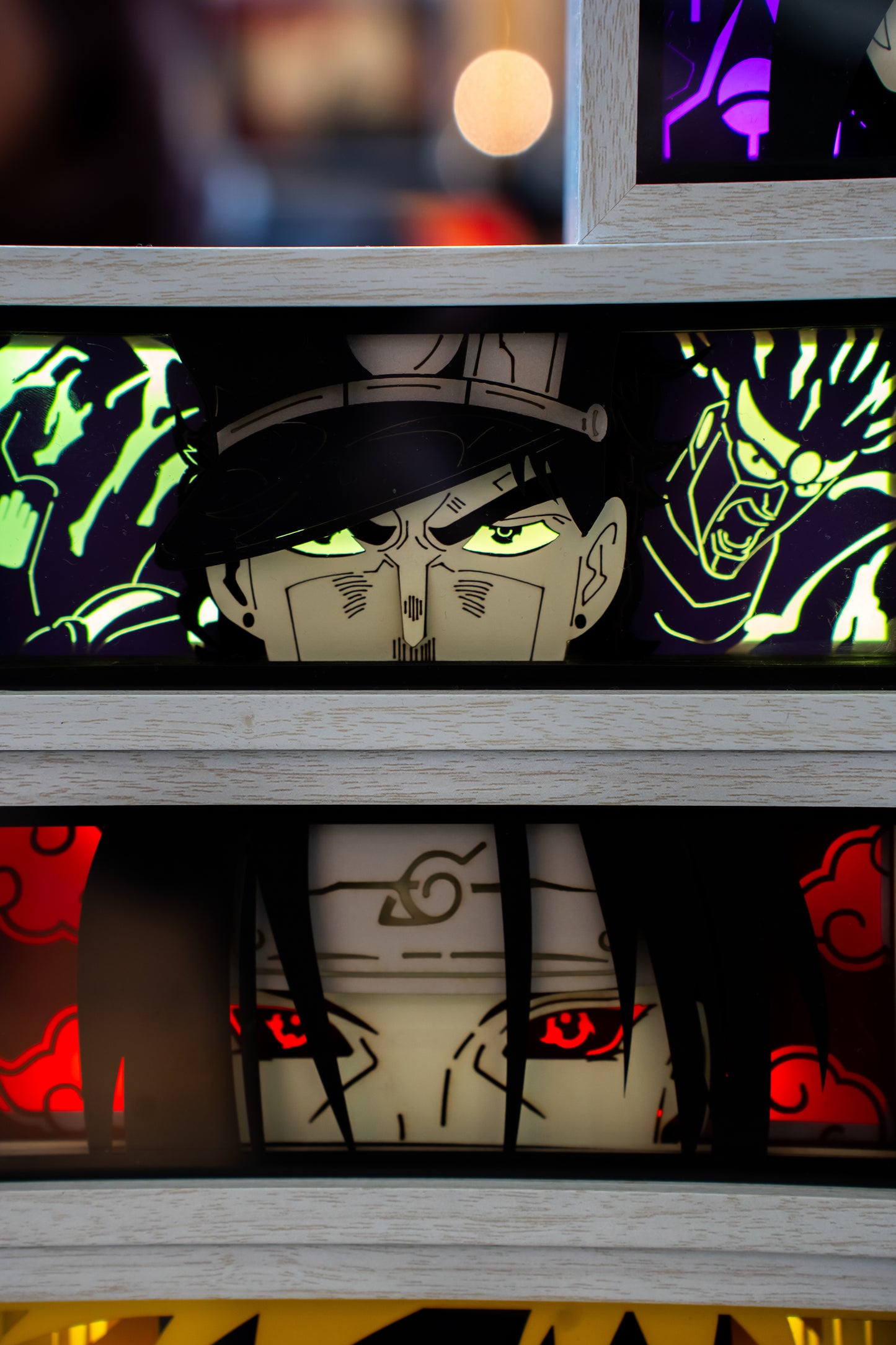 Jotaro Kujo from Jojo's Bizarre Adventure, jojo merch, anime merch, jotaro merch, jotaro lightbox, anime lightbox