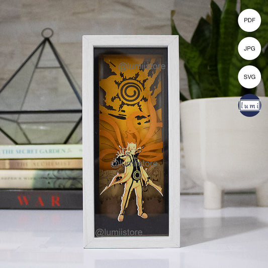 Naruto Story Lightbox Template - Digital Download
