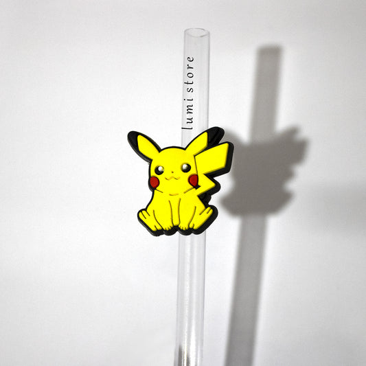 Pikachu Straw Topper