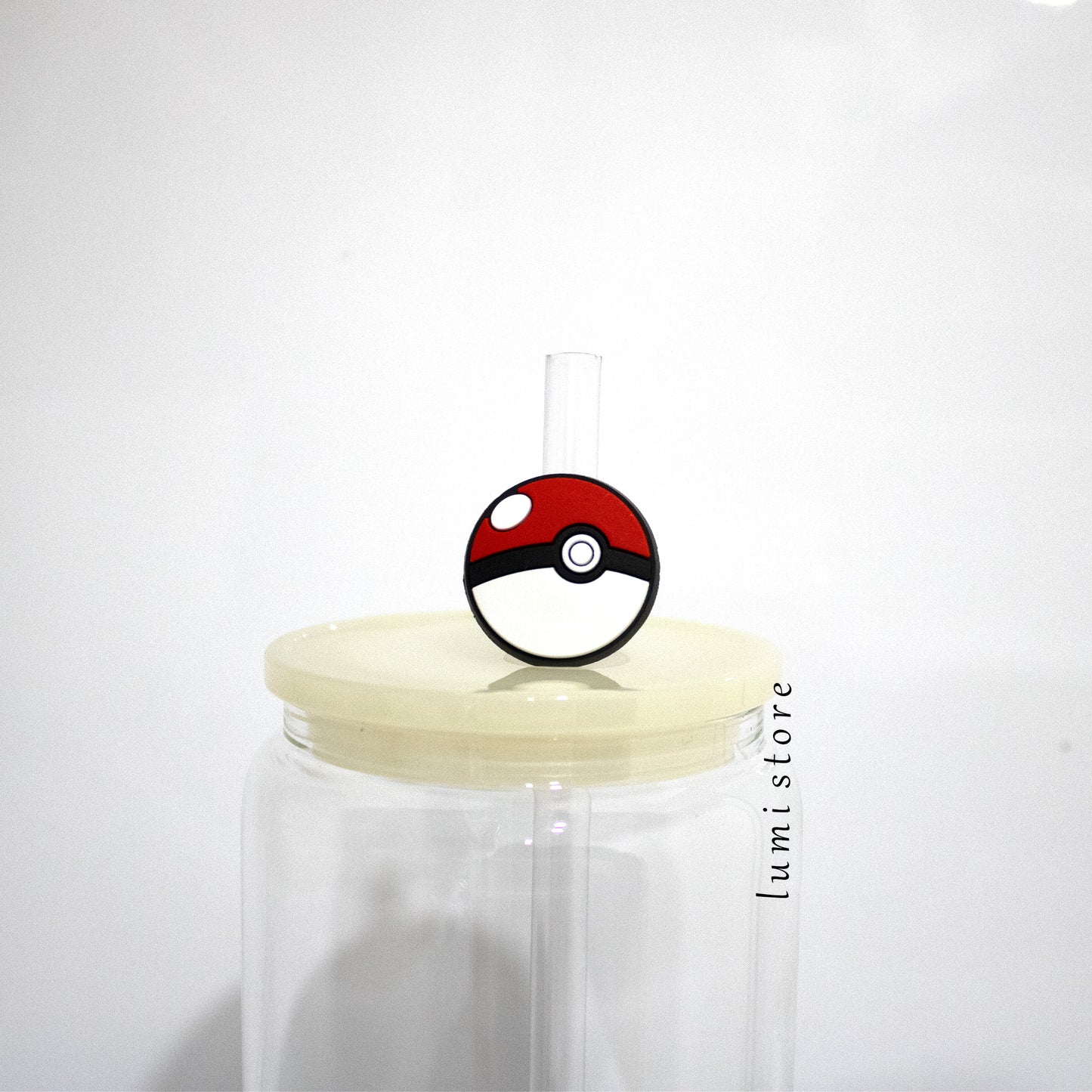 PokeBall Straw Topper