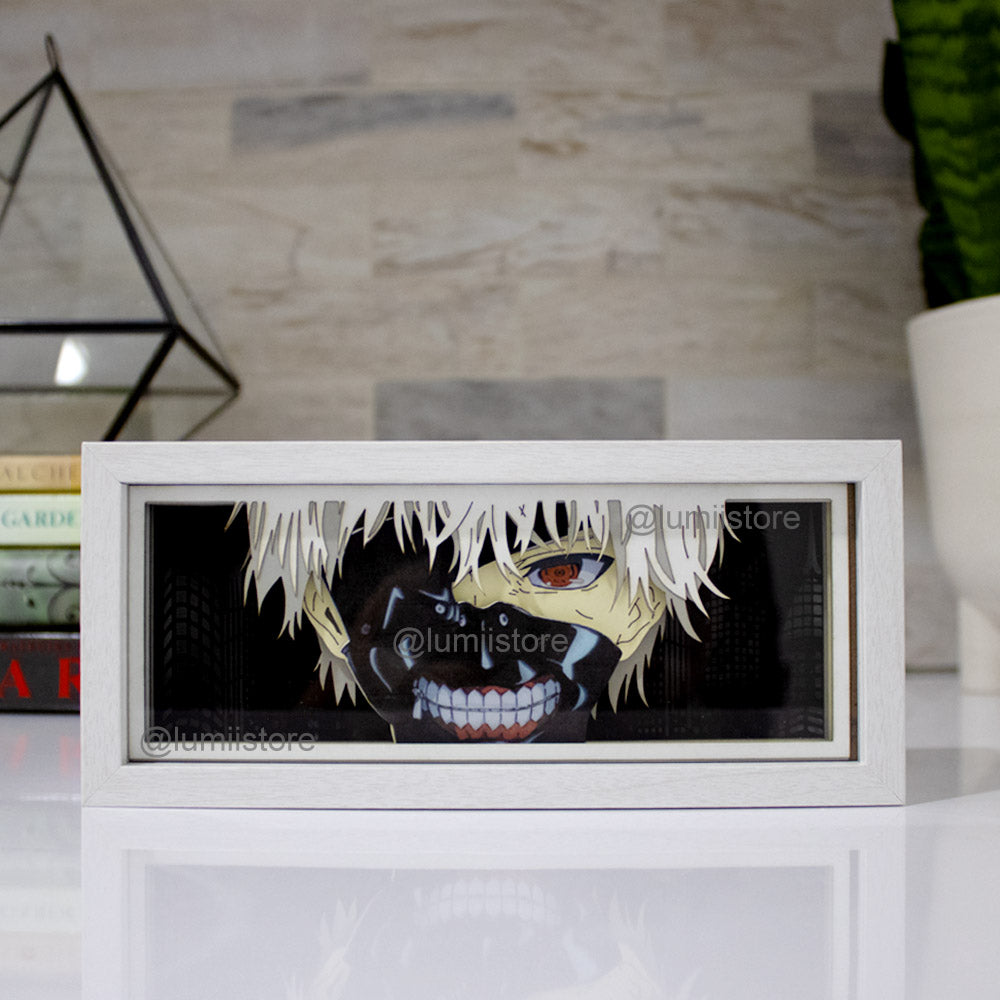 ken kaneki, anime lights, anime lightbox