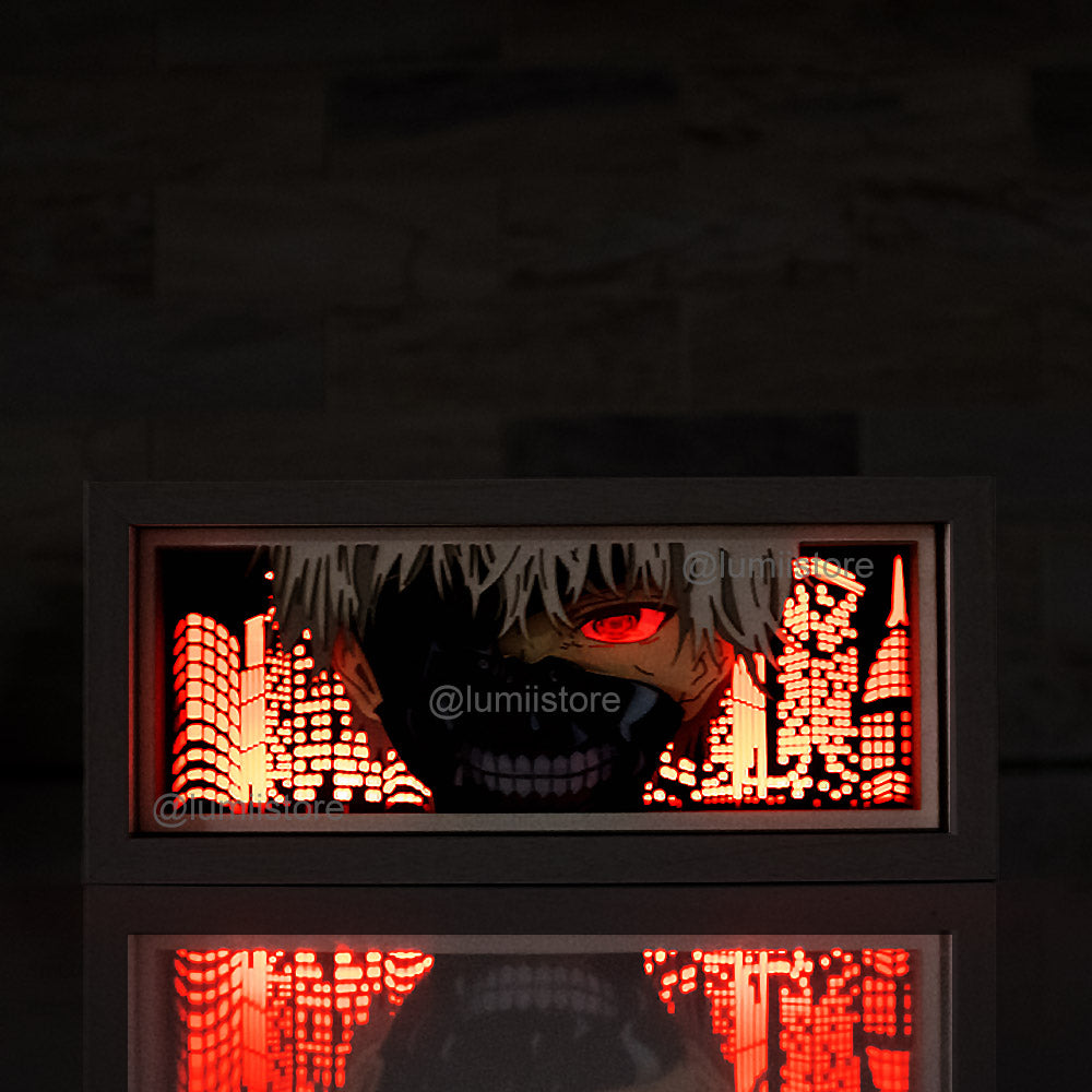 ken kaneki, anime lights, anime lightbox