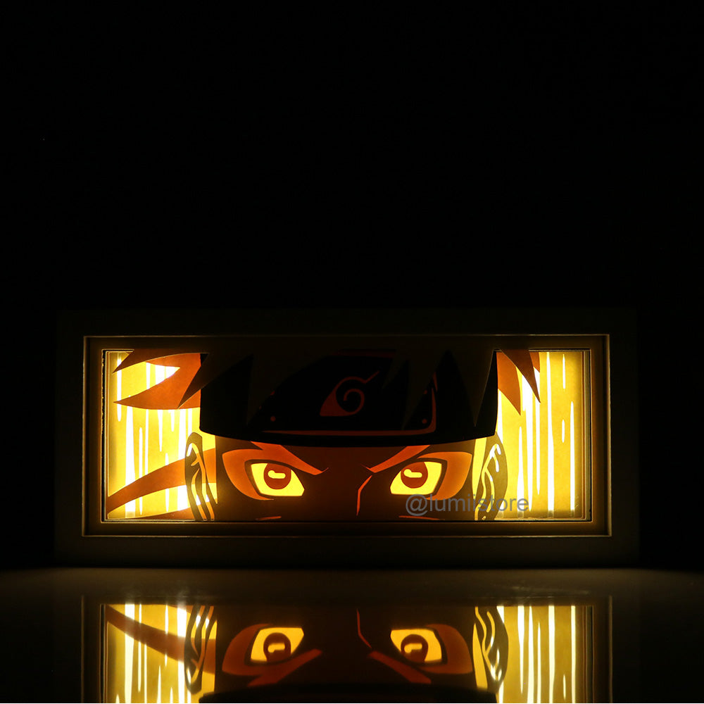 Naruto Uzumaki, akatsuki, naruto shippuden, naruto 3d lightbox, naruto anime merchandise, naruto art