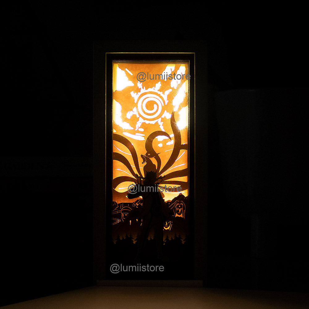 Naruto Uzumaki, akatsuki, naruto shippuden, naruto 3d lightbox, naruto anime merchandise, naruto art