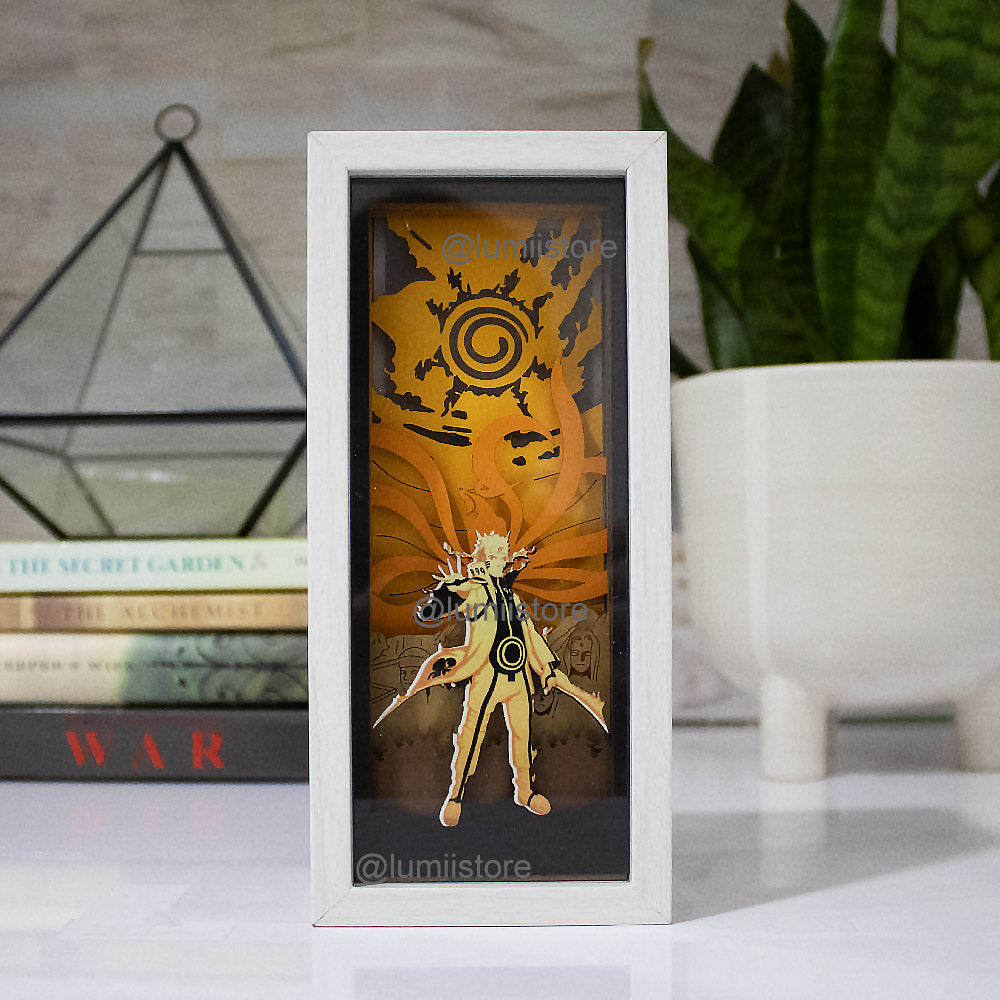 Naruto Uzumaki, akatsuki, naruto shippuden, naruto 3d lightbox, naruto anime merchandise, naruto art