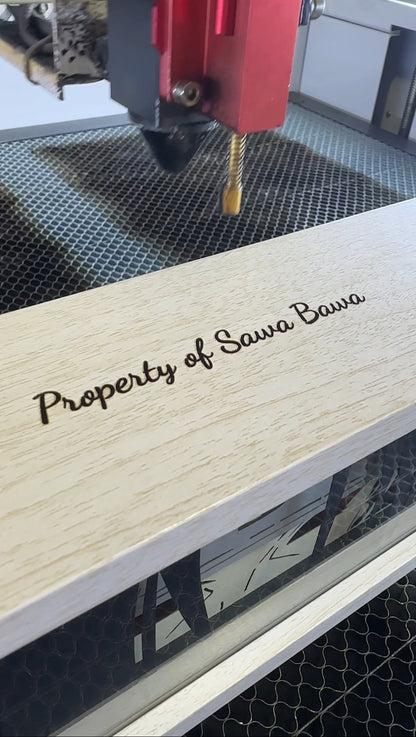 Lightbox Custom Engraving