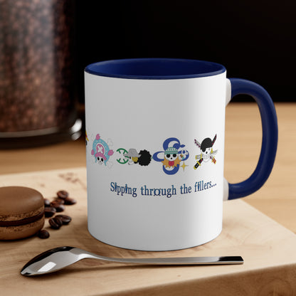 One Piece, Sipping through the fillers! 11oz Coffee Mug