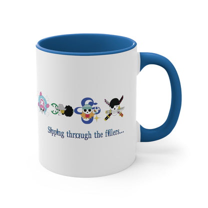 One Piece, Sipping through the fillers! 11oz Coffee Mug