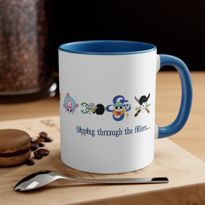 One Piece, Sipping through the fillers! 11oz Coffee Mug