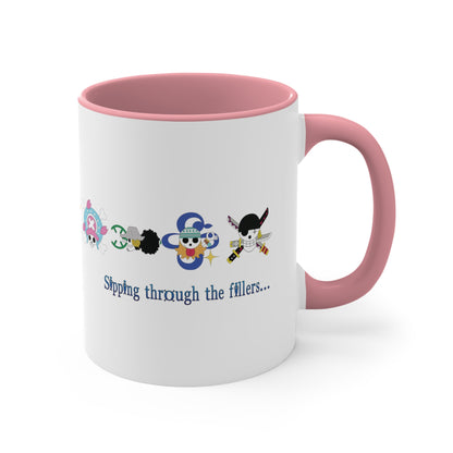 One Piece, Sipping through the fillers! 11oz Coffee Mug