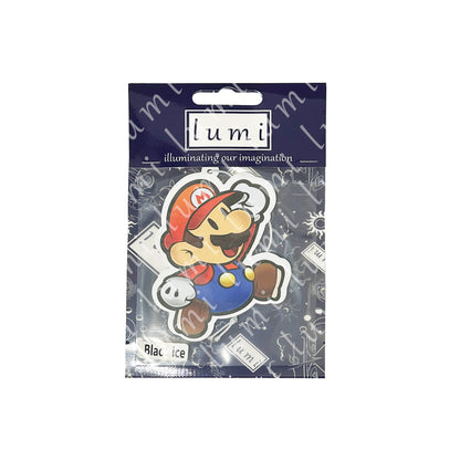 Image of a Kawaii Paper Mario Air Freshener featuring adorable Paper Mario characters, perfect for adding charm and fragrance to your space.