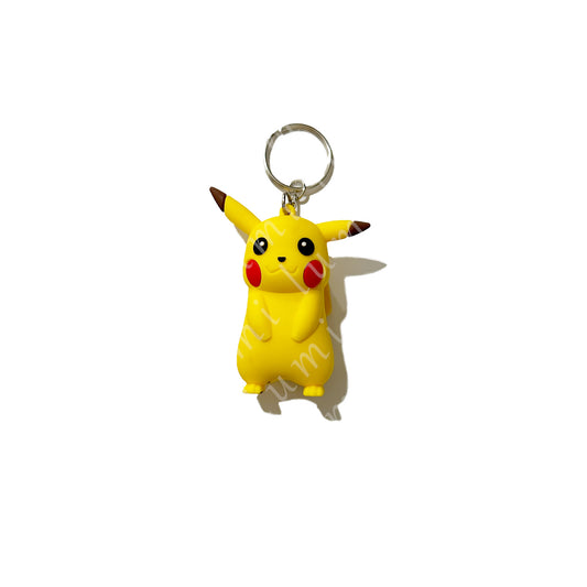 Image of a cute Pikachu Keychain, a perfect Pokémon-inspired accessory for your keys.