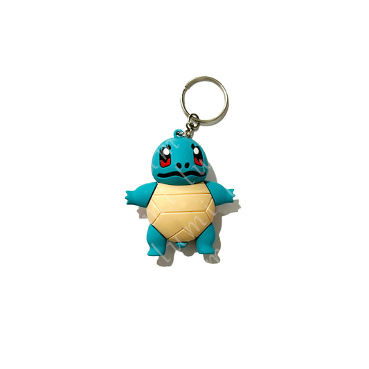 Image of a cute Squirtle Keychain, a perfect Pokémon-inspired accessory for your keys.